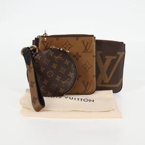 Louis Vuitton Reverse Monogram Pochette Trio
